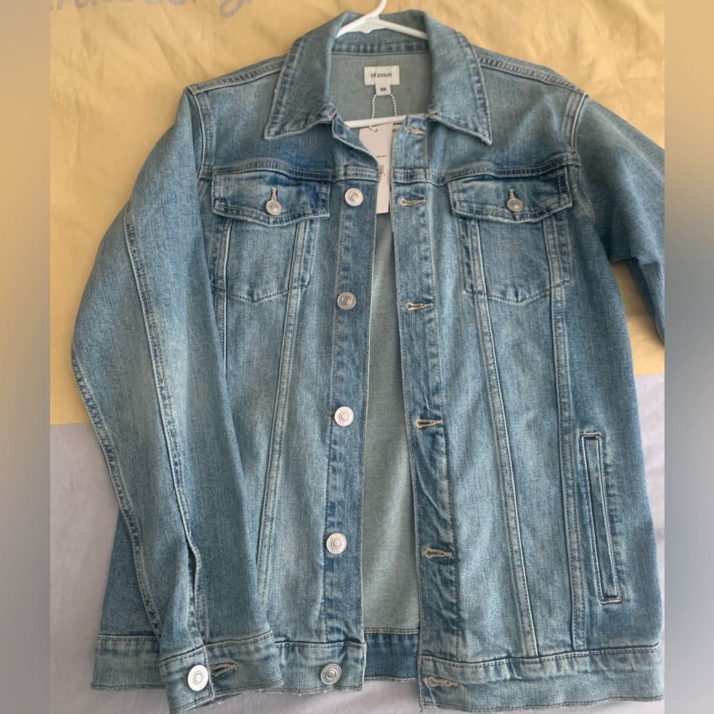 NWT Hudson Jean jacket Men XS